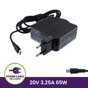 Cargador 20V 3.25A 65W Wall - Type-C                      