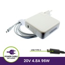 Cargador 20V 4.8A 96W - Type-C                            
