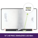 LCD BOE 14" UHD Slim 3840x2160 - NE140QUM-N61