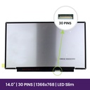 Pantalla LCD 14" WXGA HD 1366x768 - B140XTN07.7               