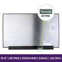 Pantalla LCD BOE 15.6 QHD - 2560x1440 - NE156QHM-NX1          
