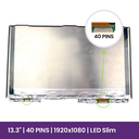 Pantalla LCD Chi Mei 13.3" WUXGA 1920×1080 - B133HAN05        