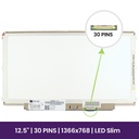 Pantalla LCD HB 12.5 WXGA HD - 1366x768 LED - HB125WX1-100    