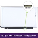 Pantalla LCD Samsung 16.1" FULL HD 1920x1080 - NV161FHM-N41   