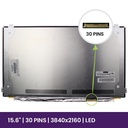 Pantalla LCD Sharp 15.6" UHD 3840 x 2160 - LQ156D1JW05        