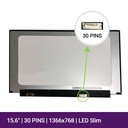 Pantalla LCD HKC 15.6 WXGA HD 1366x768 - MB156AN01-5